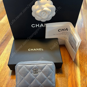 [판매] 샤넬 카드지갑 클래식 은장지퍼