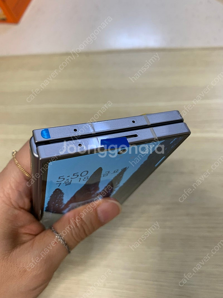 폴드6 512G 실버그레이 자급제 올갈이 삼케--7