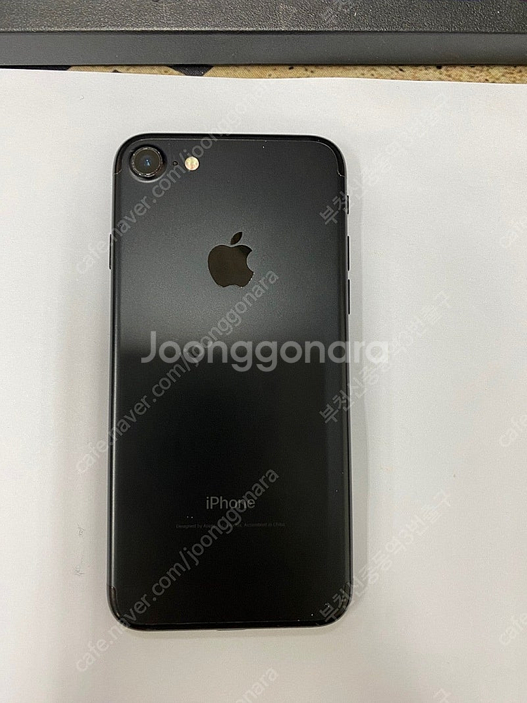 496406 아이폰7 매트블랙 액정SS급 32GB 배터...--0