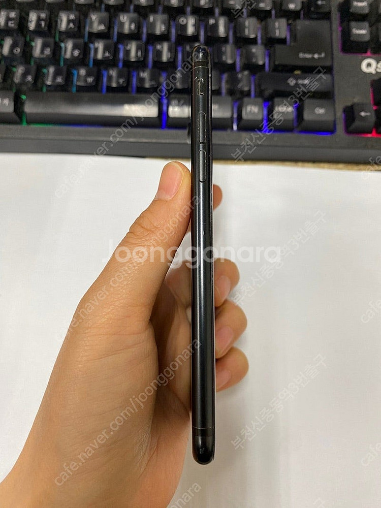 496406 아이폰7 매트블랙 액정SS급 32GB 배터...--4