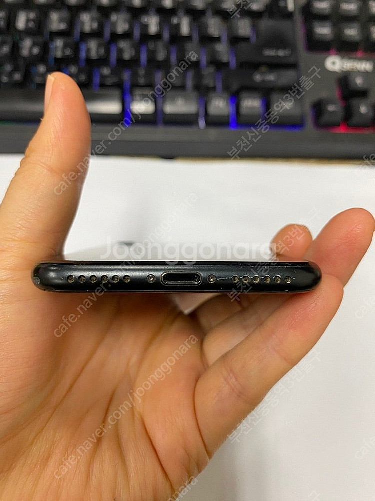 496406 아이폰7 매트블랙 액정SS급 32GB 배터...--5