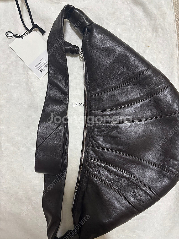 르메르 범백 미듐 다크초코 정품 M--0