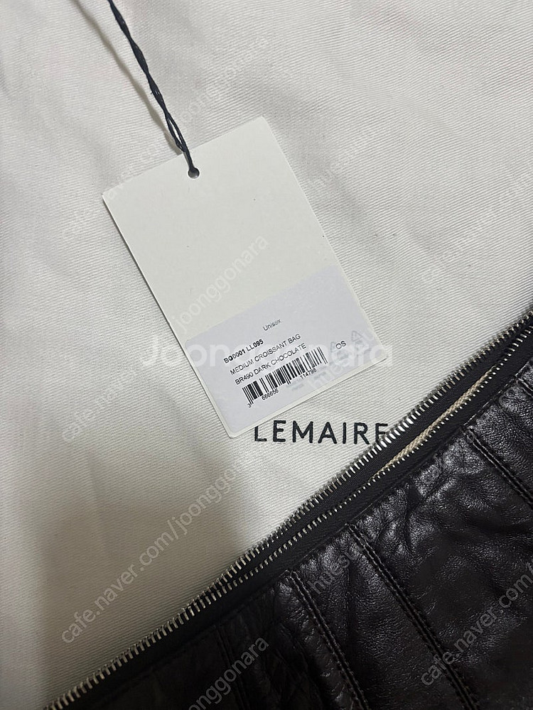 르메르 범백 미듐 다크초코 정품 M--2