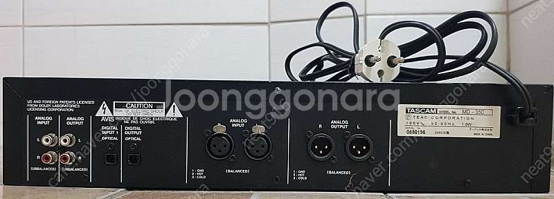 타스캄 TASCAM MD-350 팝니다--2