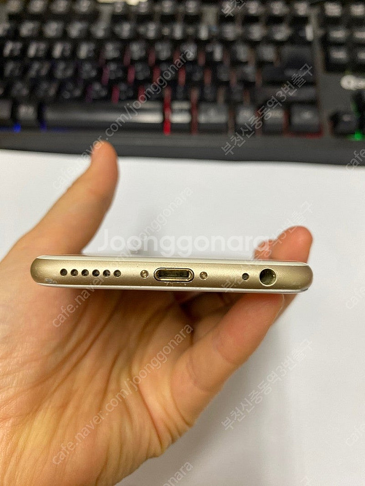 496177 아이폰6S 골드 액정SS급 64GB 배터리...--6