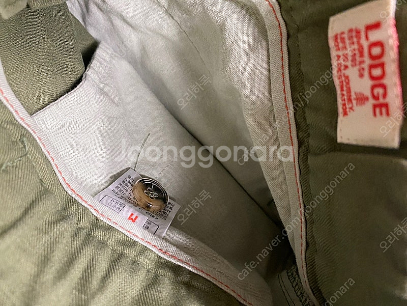 롯지 (lodge) 루체하프 팬츠 M 새상품 같은 컨디...--3