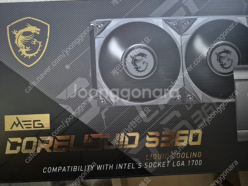 s360 msi 코어리퀴드 lcd 수냉쿨러--0