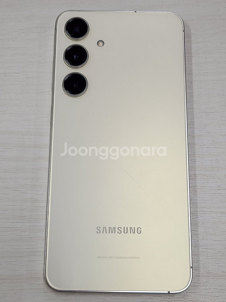 갤럭시 S24플러스 옐로우색상 256용량 새상품컨디션 ...--0