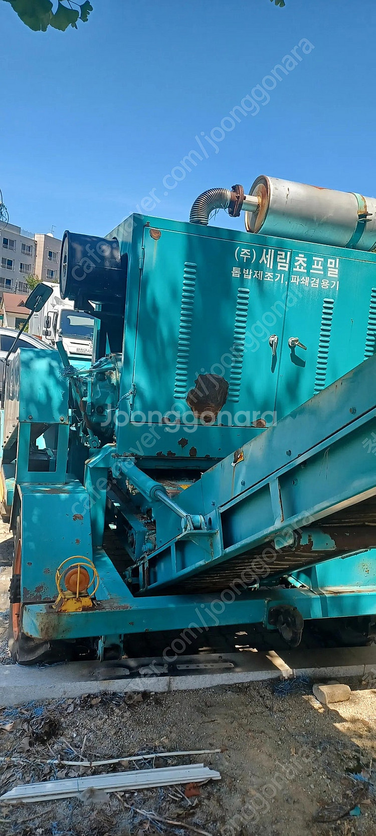 톱밥기계 목재파쇄기 톱밥제조기 자주식 풍림 3대--8