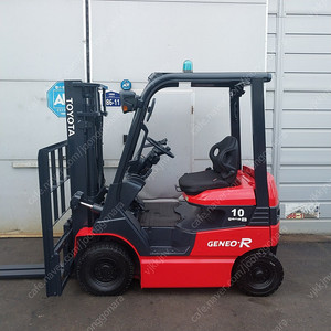 도요타 전동전동지게차 1.0톤 싸이드쉬프트 장착 2019년식 400AH최상품베터리장착