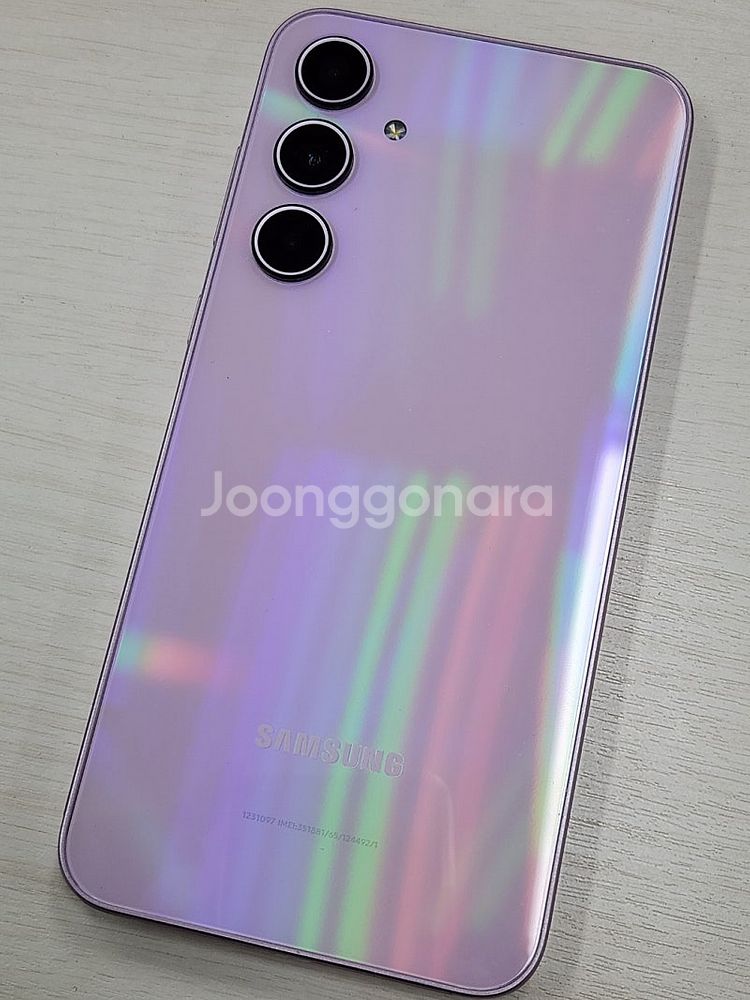 갤럭시 A35 라일락색상 128용량 새상품컨디션 초S급...--0