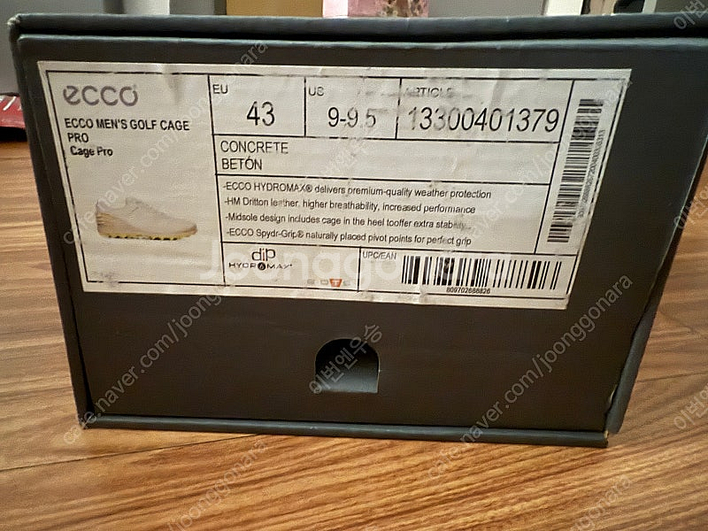 ecco 케이지 프로 골프화 새상품 사이즈 43--1