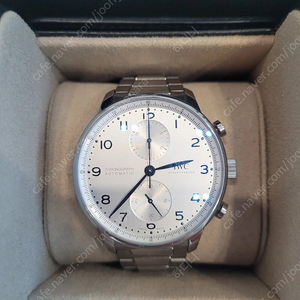 IWC 포르투기저 블루핸즈 41mm