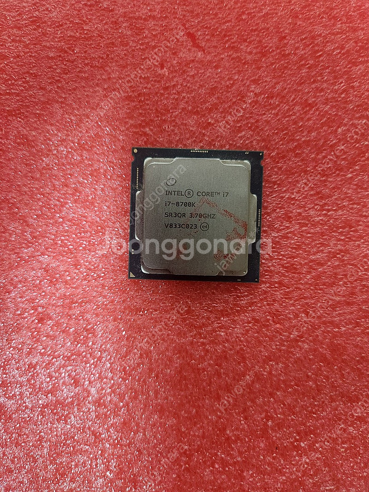 [서울]인텔 CPU 8세대 I7 8700K 팝니다--0