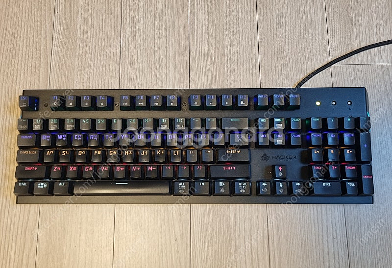 앱코 해커 k770 키보드 흑축--0