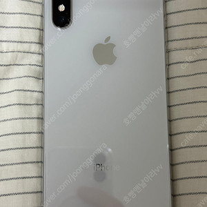 아이폰x 256 실버(배터리 100%)