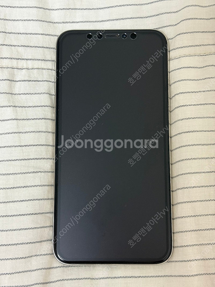 아이폰x 256 실버(배터리 100%)--6