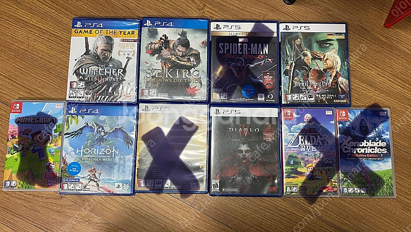 (PS4,5) 데메크5, 세키로, 디아블로4, 위쳐3--0
