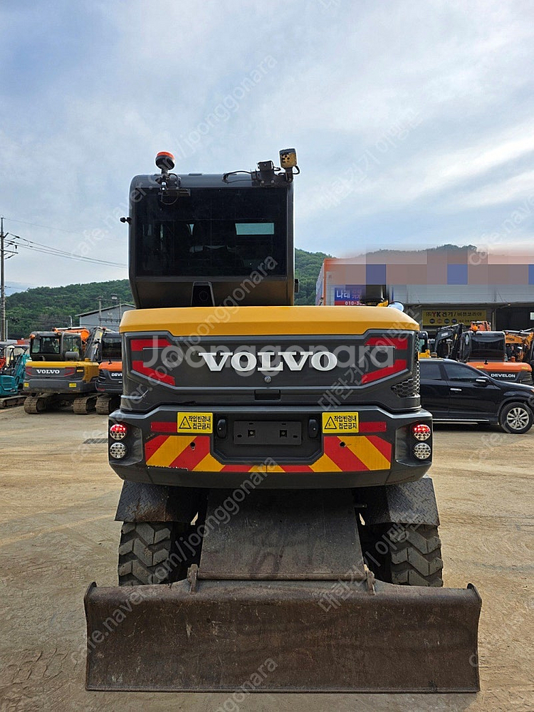 중고굴삭기 볼보 EW60EP 2021년식 특A급 안전클램프/코집/회라 장착 경북 고령소재 010-3563-6002--3