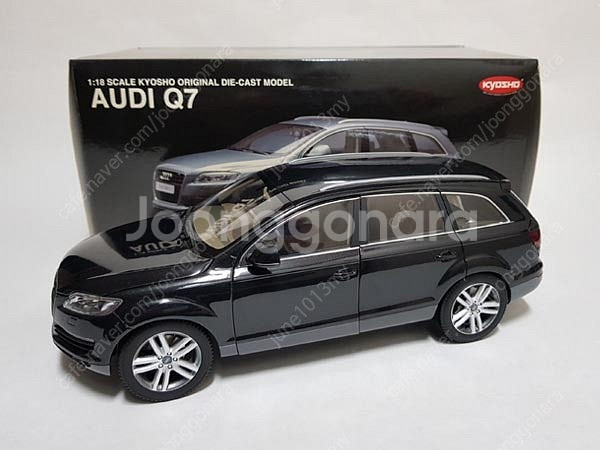 1:18 교쇼 kyosho/ 아우디 Q7 블랙/ 다이캐...--0