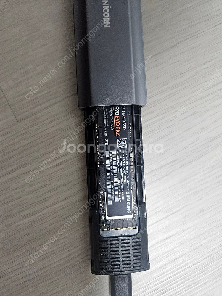 ssd 970에보플러스 2테라 팝니다--2