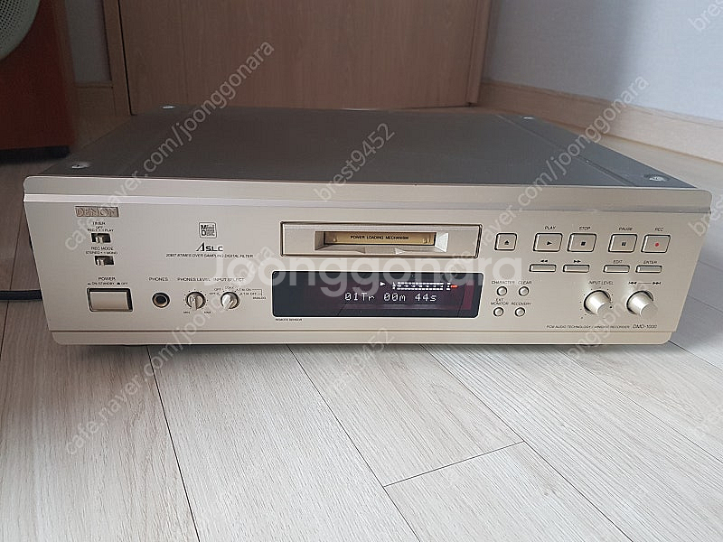 데논 DMD-1000 미니디스크 녹음,재생,데크팝니다.--0