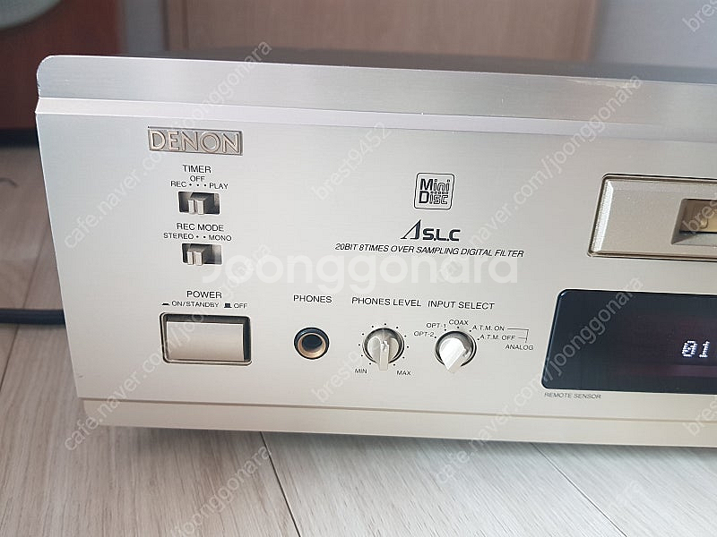 데논 DMD-1000 미니디스크 녹음,재생,데크팝니다.--1