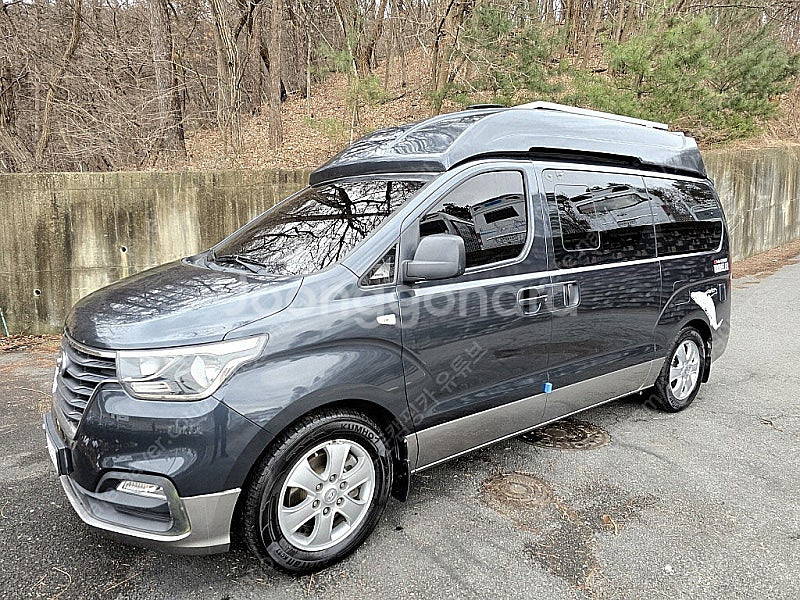 19년형 더뉴스타렉스하이루프3인승캠핑카(신규제작,인산철+온수매트+전체도색+정비끝)-전액할부됨--1