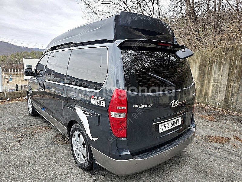 19년형 더뉴스타렉스하이루프3인승캠핑카(신규제작,인산철+온수매트+전체도색+정비끝)-전액할부됨--4