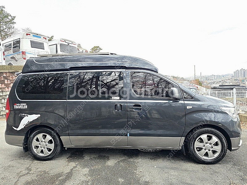 19년형 더뉴스타렉스하이루프3인승캠핑카(신규제작,인산철+온수매트+전체도색+정비끝)-전액할부됨--5