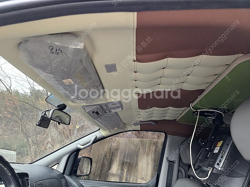 19년형 더뉴스타렉스하이루프3인승캠핑카(신규제작,인산철+온수매트+전체도색+정비끝)-전액할부됨--9