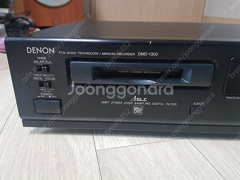 데논 DMD-1300 미니디스크 녹음,재생,데크팝니다.--1