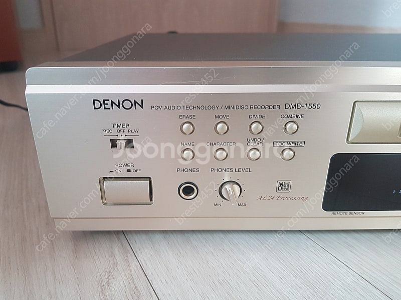 데논 DMD-1550 미니디스크 녹음,재생,데크팝니다.--1