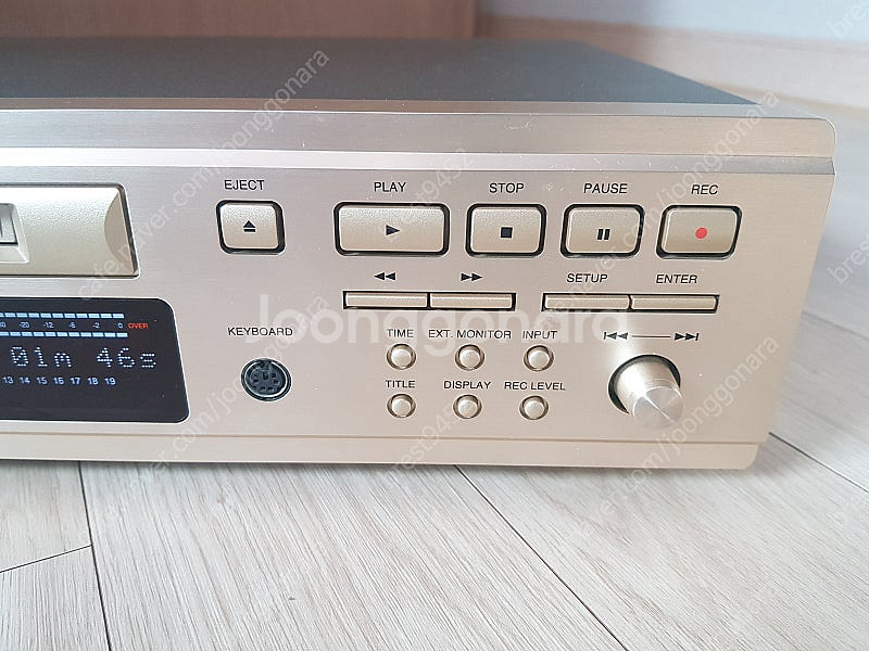 데논 DMD-1550 미니디스크 녹음,재생,데크팝니다.--3