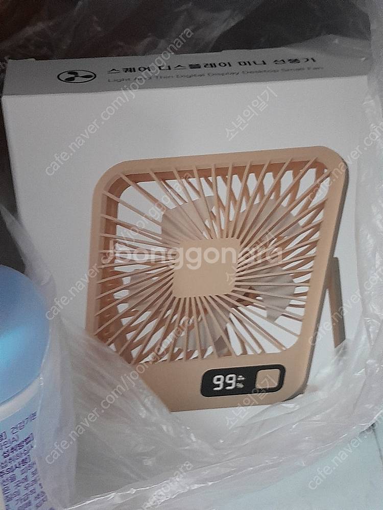 선풍기 손풍기 휴대용선풍기 탁상선풍기 선크림 화장품 우...--0