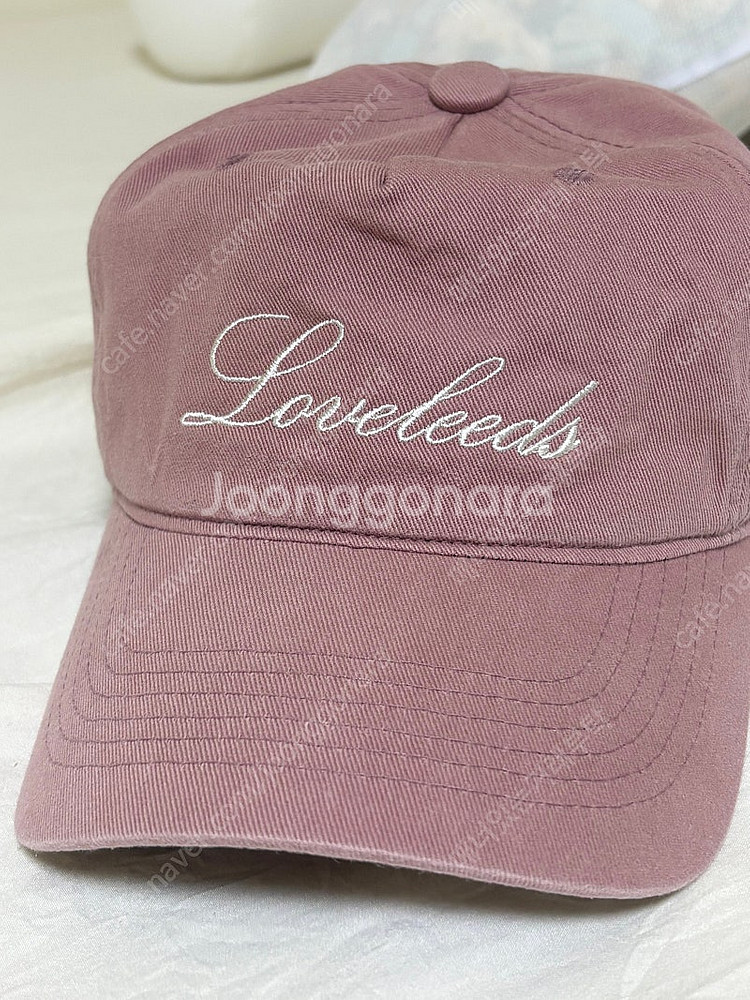 리즈 leeds 시그니처 볼캡 인디핑크--1