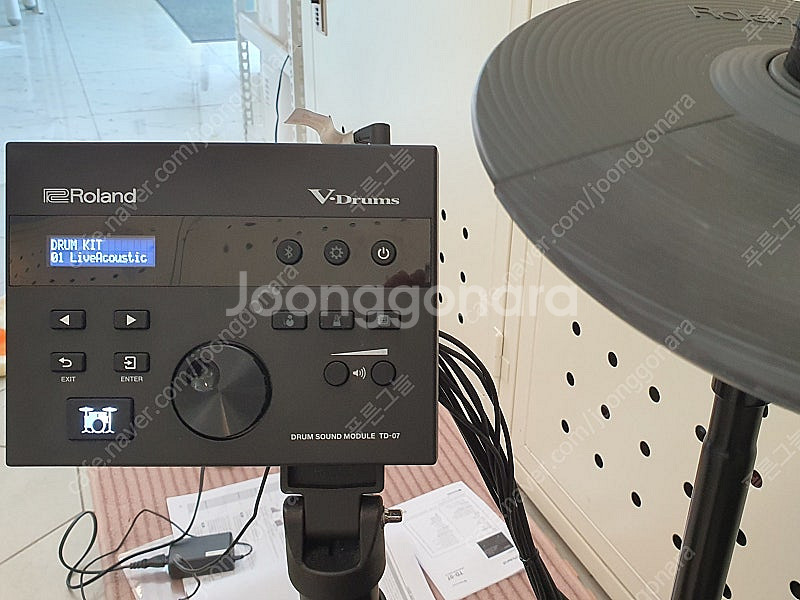 롤랜드 전자드럼 TD07KV TD-07KV / 크래쉬2...--2