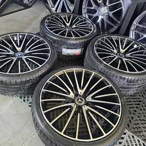 벤츠 S클래스 S500AMG 스타일 단조 21인치 중고휠타이어(신품타이어포함)