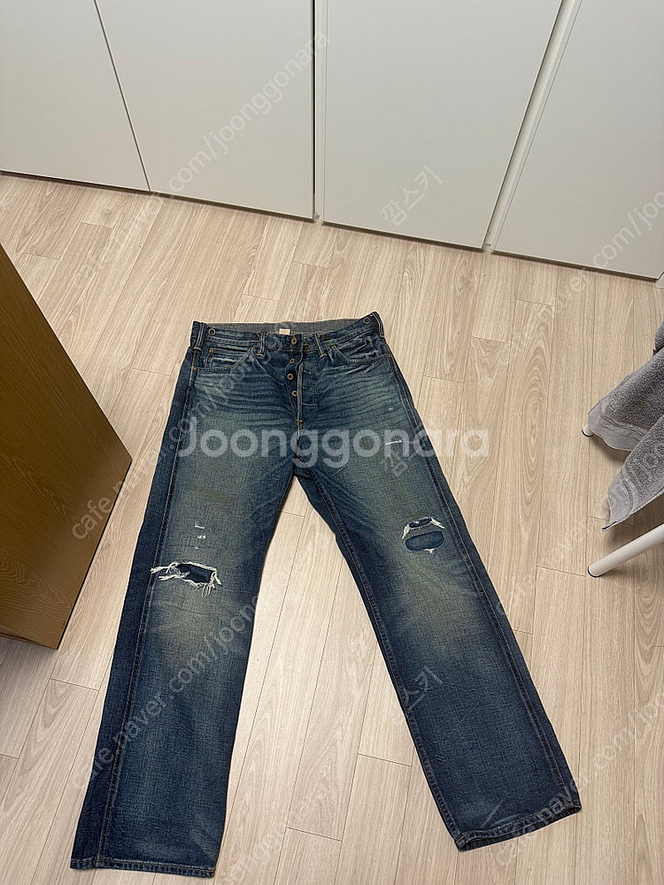 rrl 빈티지파이브포켓(빈파포) 풀러턴 데님 34사이즈--0