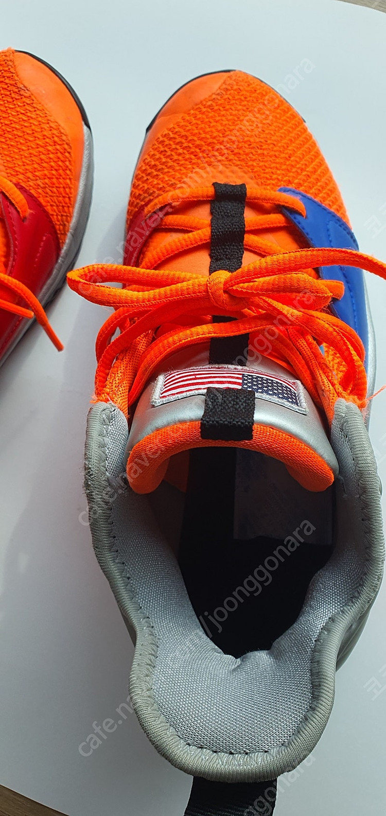 (중고)나이키 PG 3 폴조지 오렌지 실버 GS 240mm 팝니다 이미지