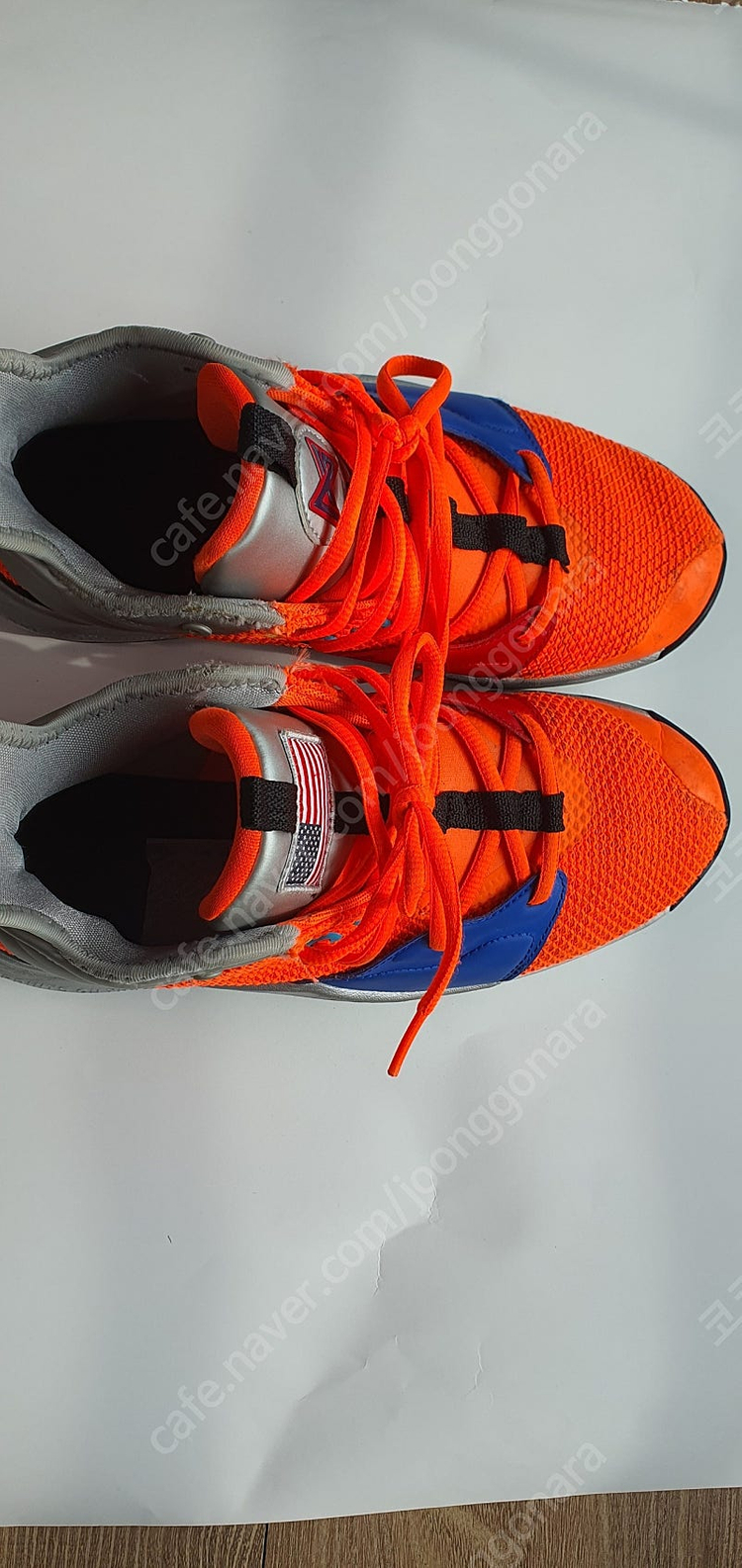 (중고)나이키 PG 3 폴조지 오렌지 실버 GS 240mm 팝니다 이미지