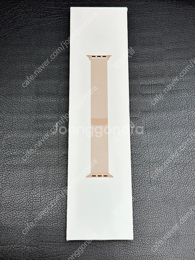 애플워치 정품 밀레니즈루프 골드 45mm--1