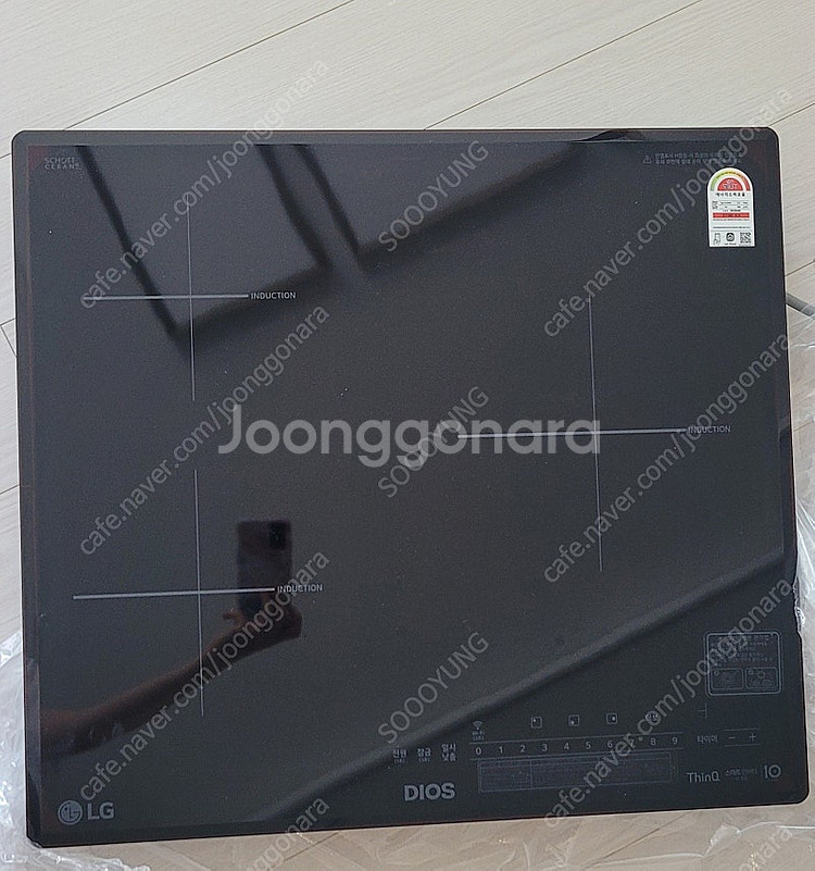 LG 디오스 전기레인지 인덕션 3구 새상품--1