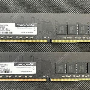 팀그룹 ddr4 3200 32기가 2개 (총64기가) 택포