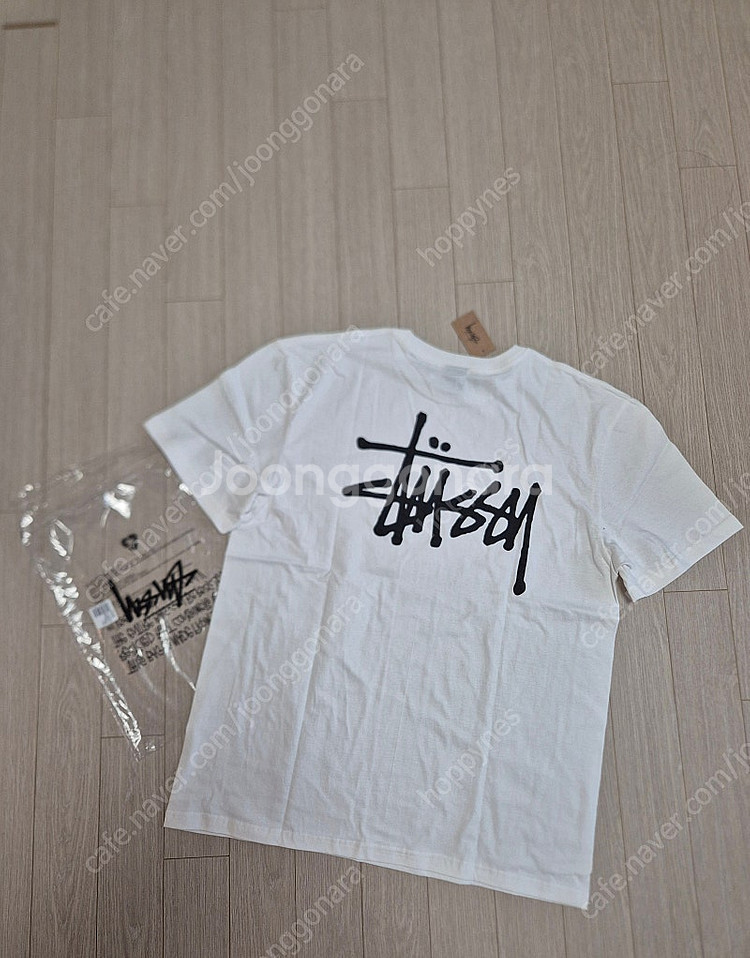 미착용 새제품 정품 스투시 반팔티 사이즈 L, XL--5