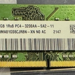노트북용 램 DDR4 3200 8G 판매