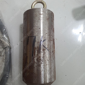 공업용 추 7kg 새상품. 사게부리. 수직추