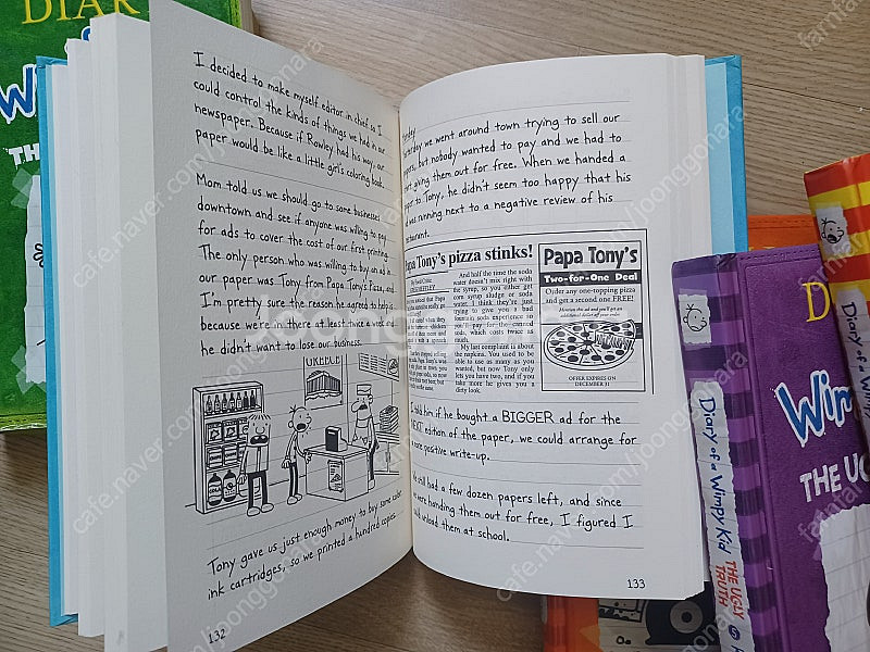 어린이 영어소설, Diary of Wimpy Kid 8...--3