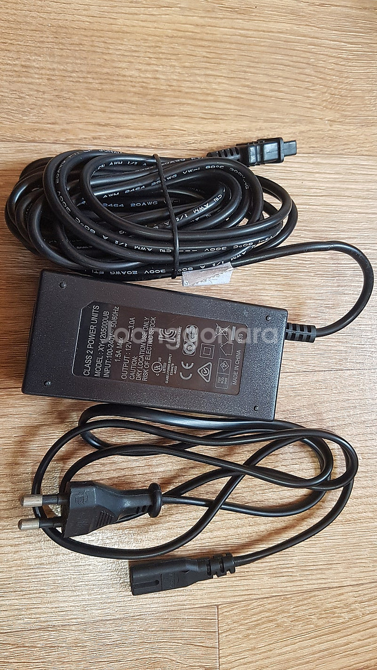 전원아답터 어댑터 12V 3A XY-1205000UB--0