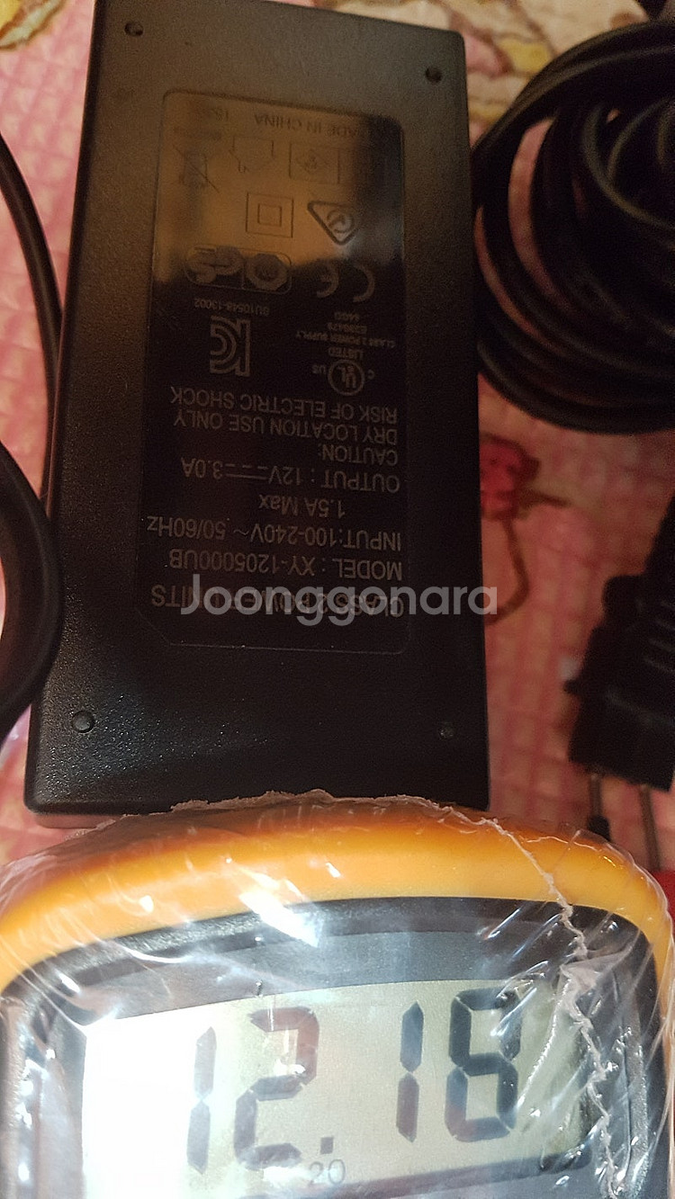 전원아답터 어댑터 12V 3A XY-1205000UB--2